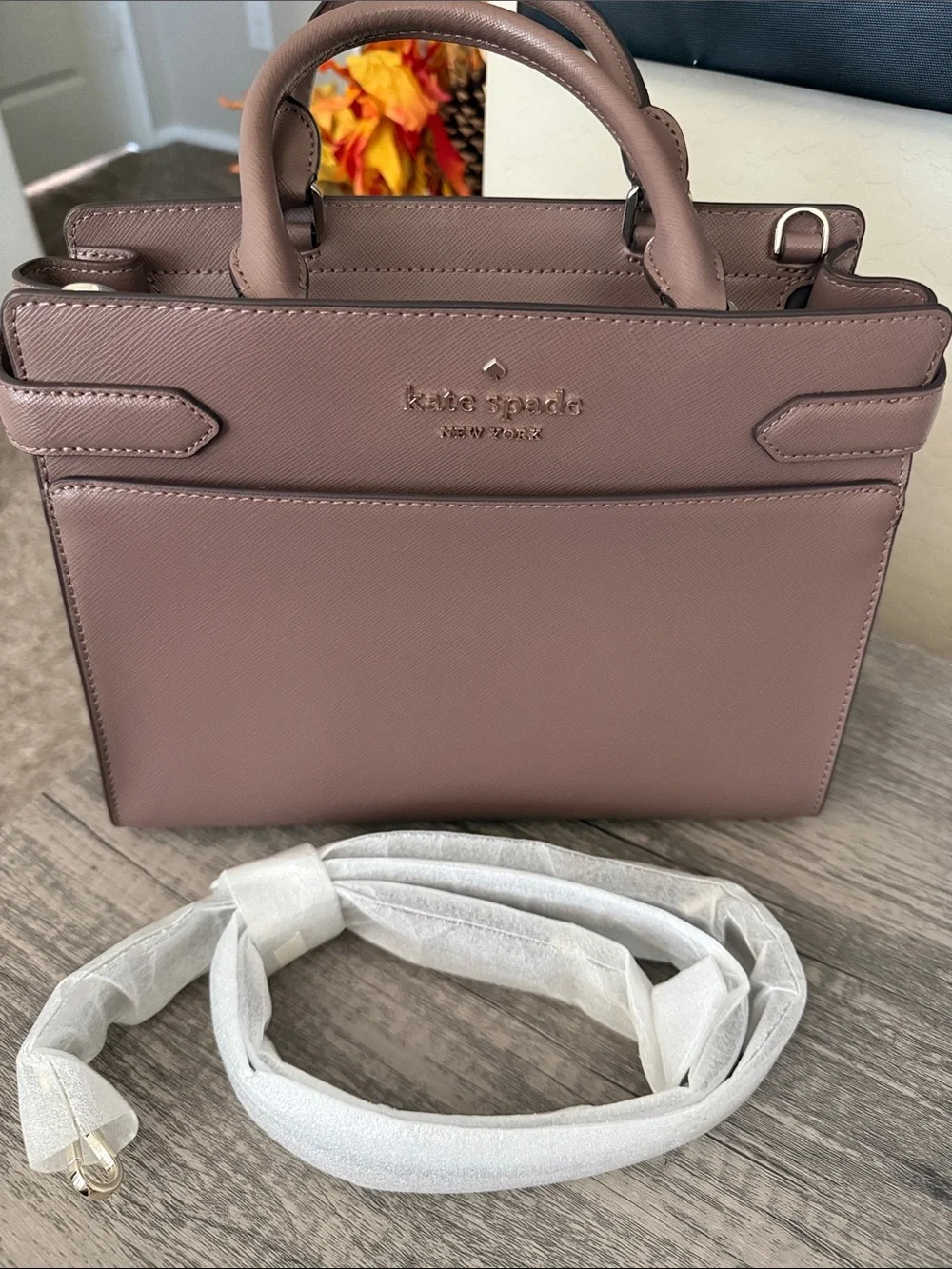 kate spade structured satchel